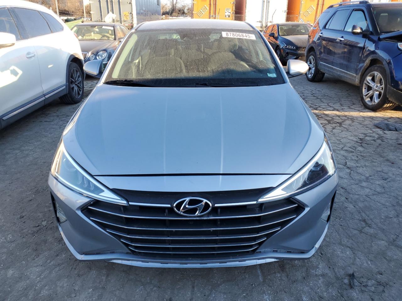 2020 Hyundai Elantra VIN 5NPD84LF1LH575524 Copart auction photo, rear end damage thumbnail 5