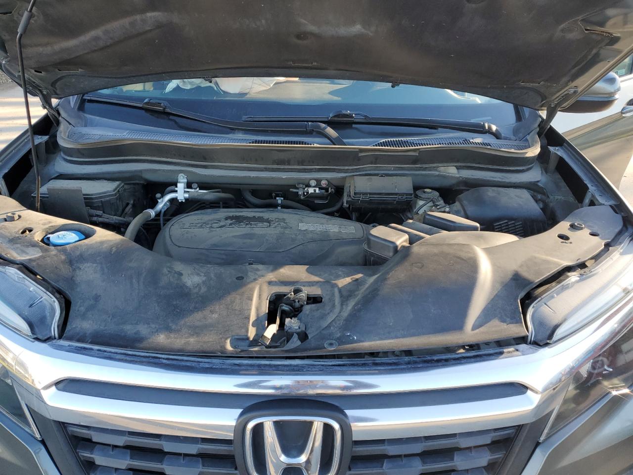 2019 Honda Ridgeline VIN 5FPYK2F56KB002827 Copart auction photo, front end damage thumbnail 12