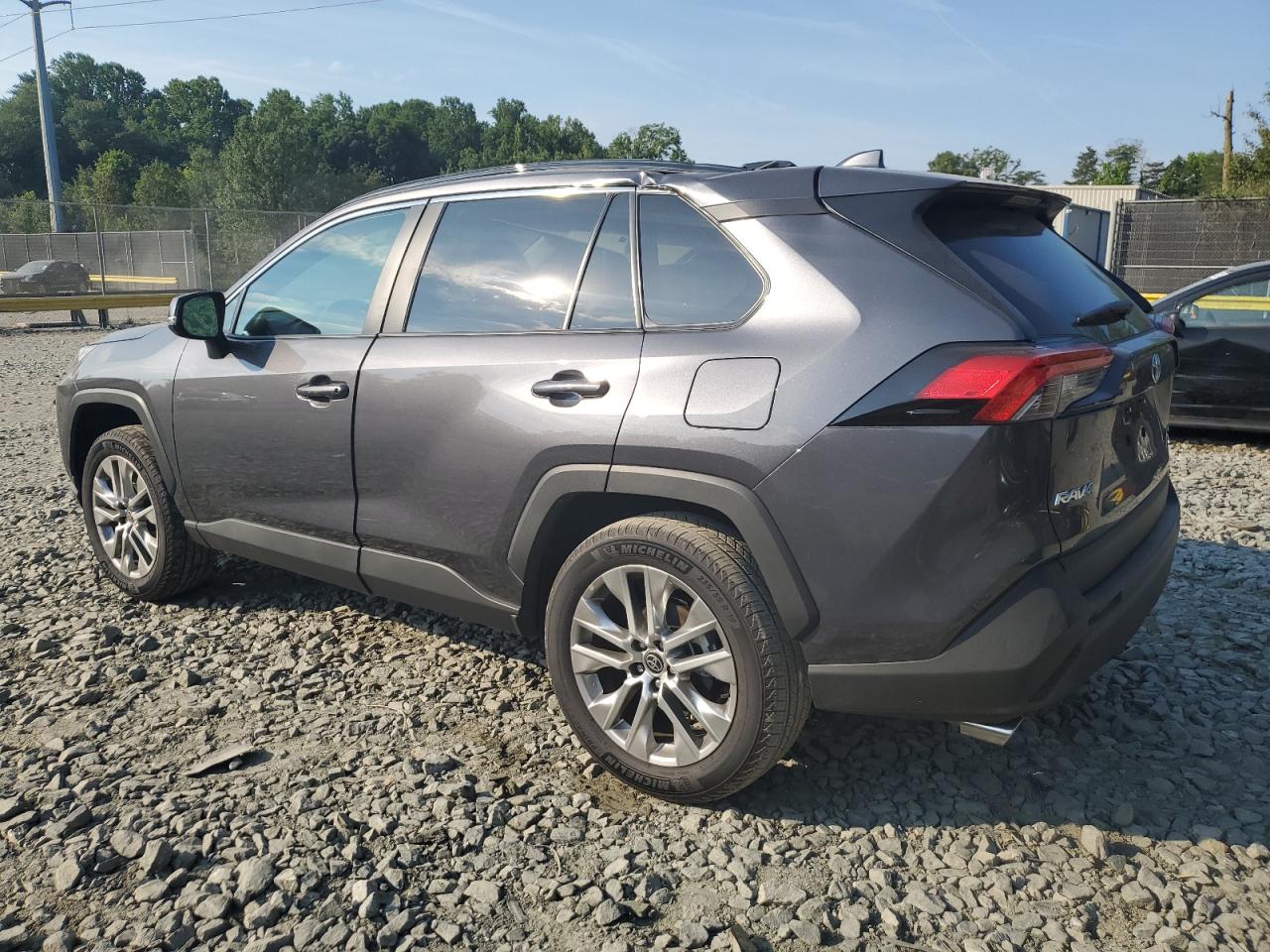 2024 Toyota RAV 4 VIN 2T3A1RFV0RC409151 Copart auction photo, top/roof damage thumbnail 2