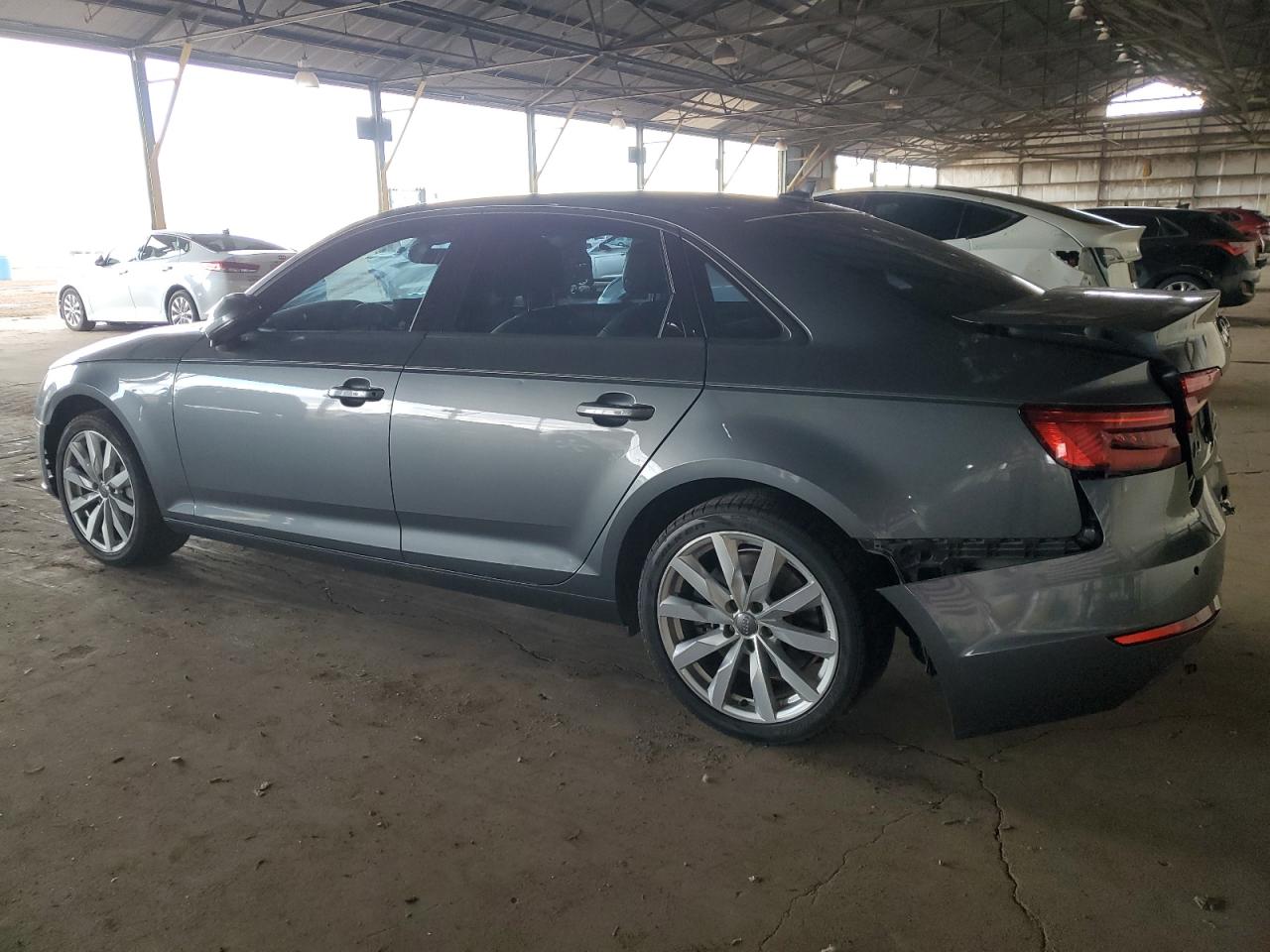 2017 Audi A4 VIN WAUGNAF40HN015254 Copart auction photo, rear end damage thumbnail 2