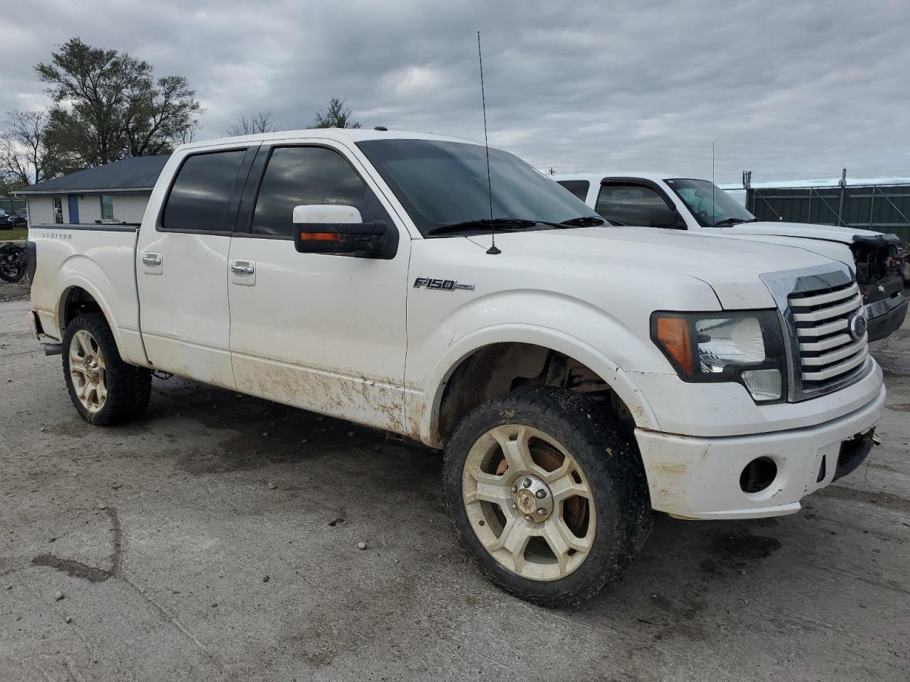 2011 Ford F-150 VIN 1FTFW1E64BFA57376 Copart auction photo, all over damage thumbnail 4