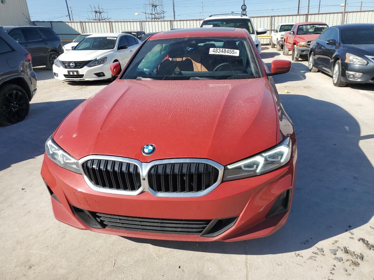 2024 BMW 3er VIN 3MW89FF00R8E40500 Copart auction photo, side / mechanical damage thumbnail 5