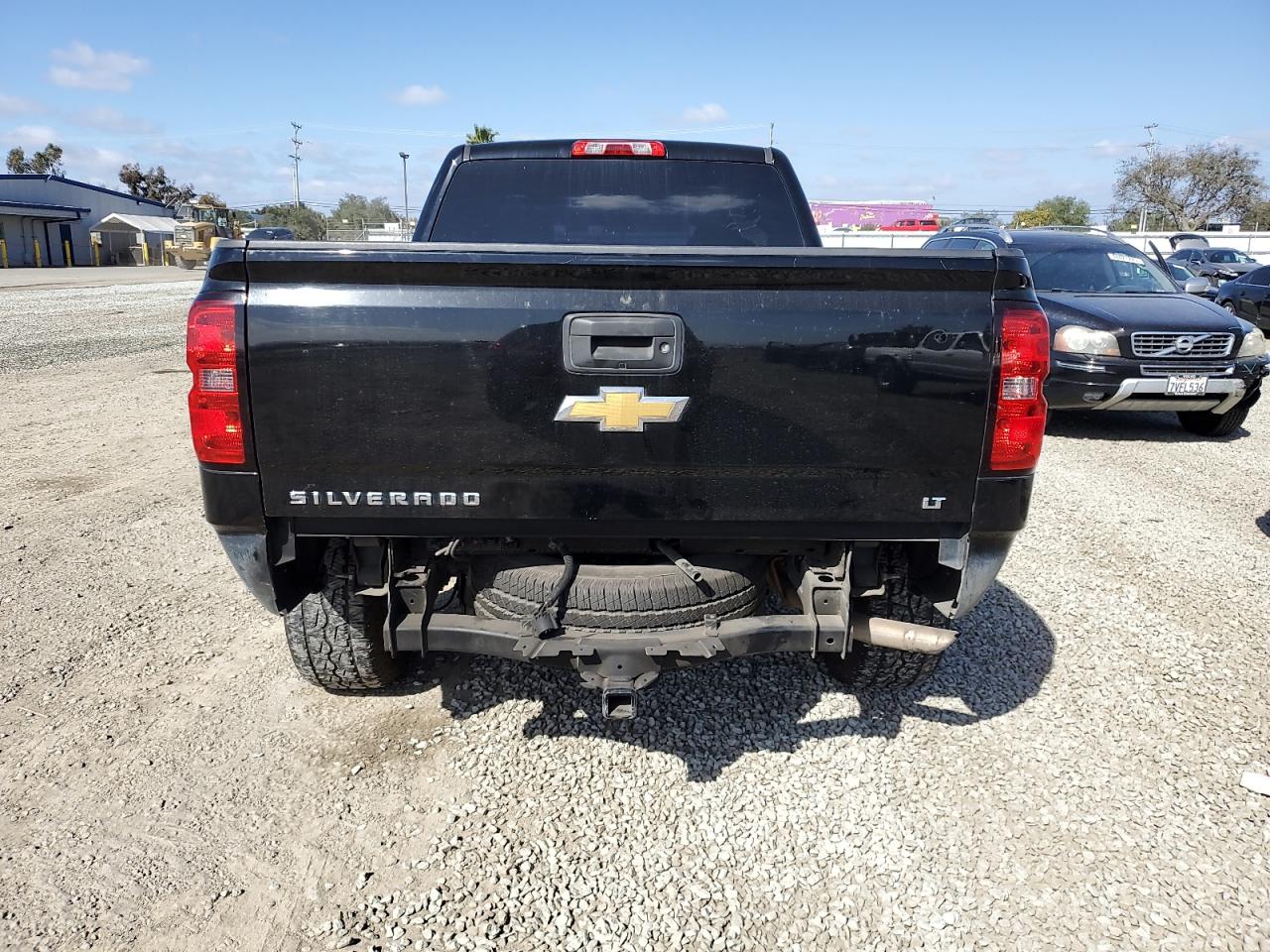 2014 Chevrolet Silverado VIN 1GCRCREC8EZ360402 Copart auction photo, rear end damage thumbnail 6