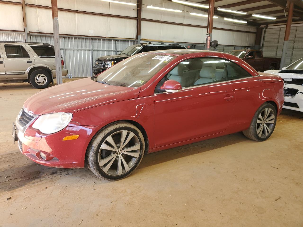 2008 Volkswagen Eos VIN WVWDB71F38V010883 - Copart auction photo