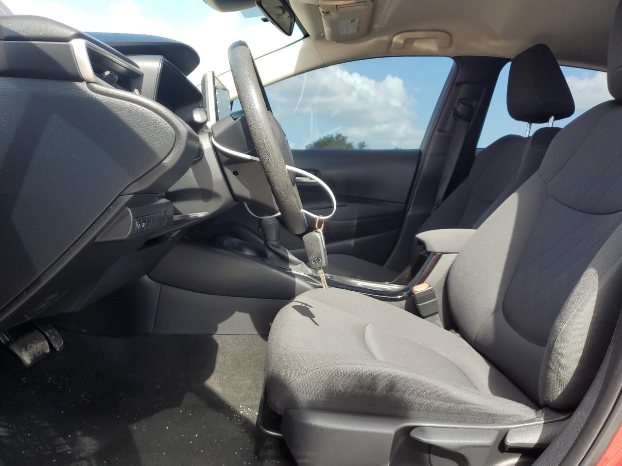 2020 Toyota Corolla VIN JTDEPRAE4LJ034215 Copart auction photo, side / front end damage thumbnail 7