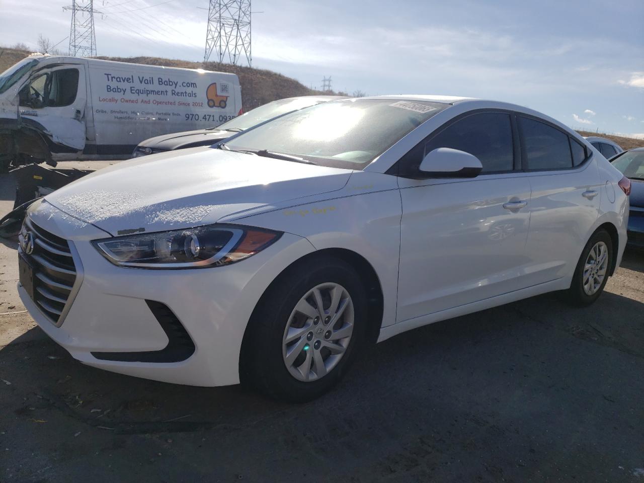 2017 Hyundai Elantra VIN 5NPD74LFXHH151754