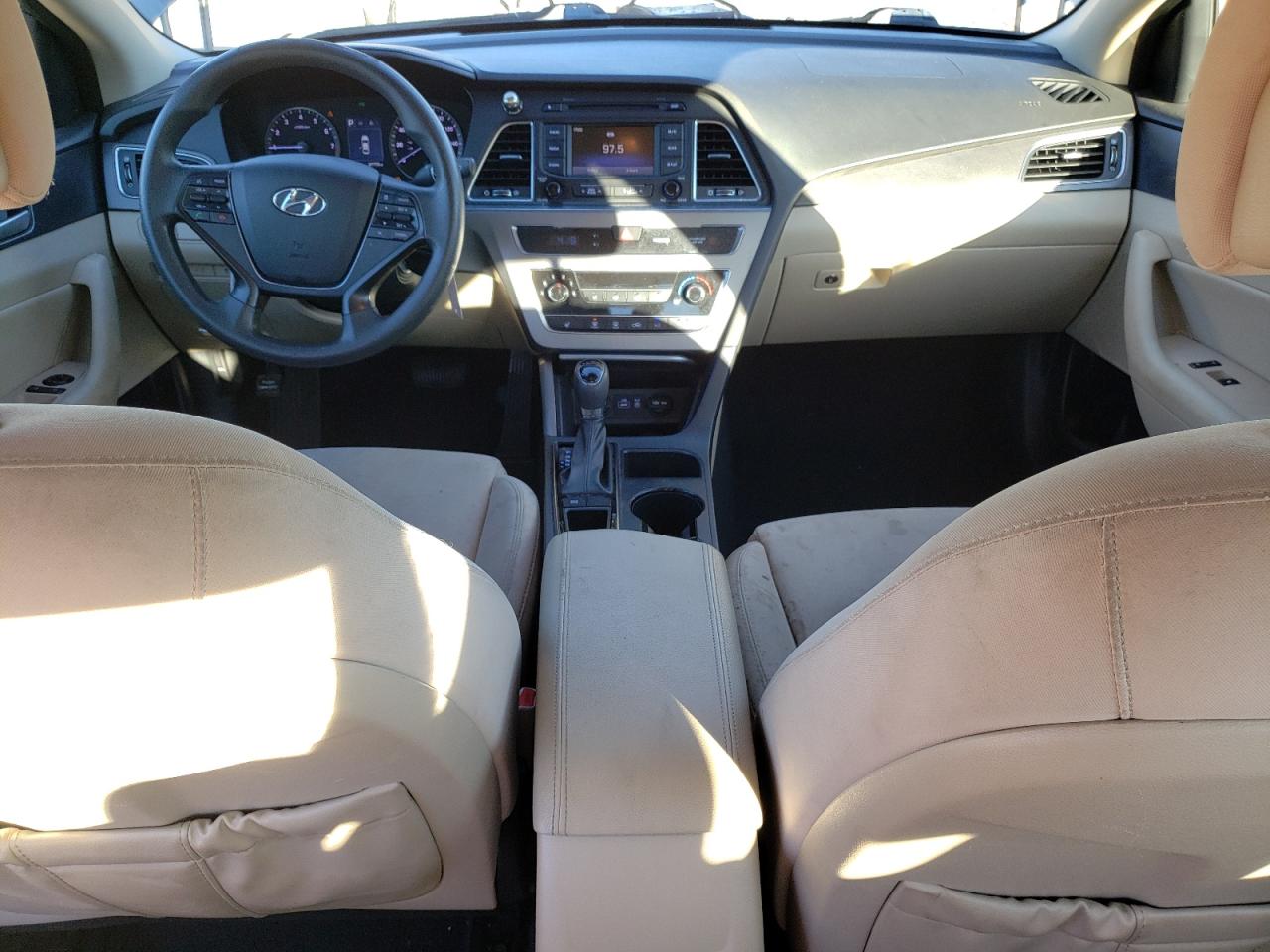 2015 Hyundai Sonata VIN 5NPE34AF0FH208852 Copart auction photo, rear end damage thumbnail 8
