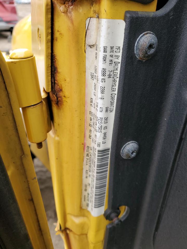 2004 Jeep Wrangler VIN 1J4FA39S24P801694 Copart auction photo, side damage thumbnail 13