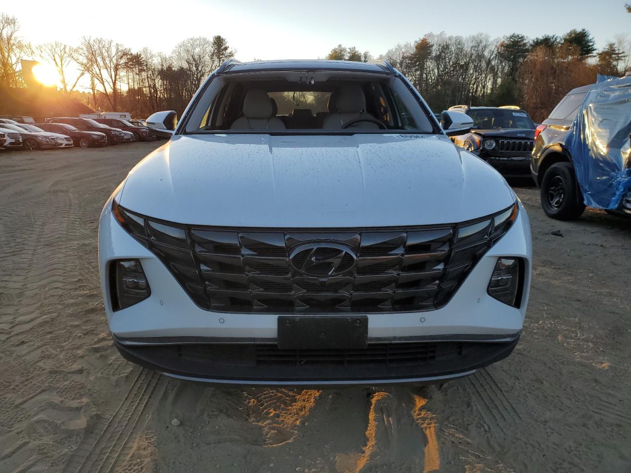 2022 Hyundai Tucson VIN 5NMJECAE2NH024423 Copart auction photo, minor dent/scratches damage thumbnail 5