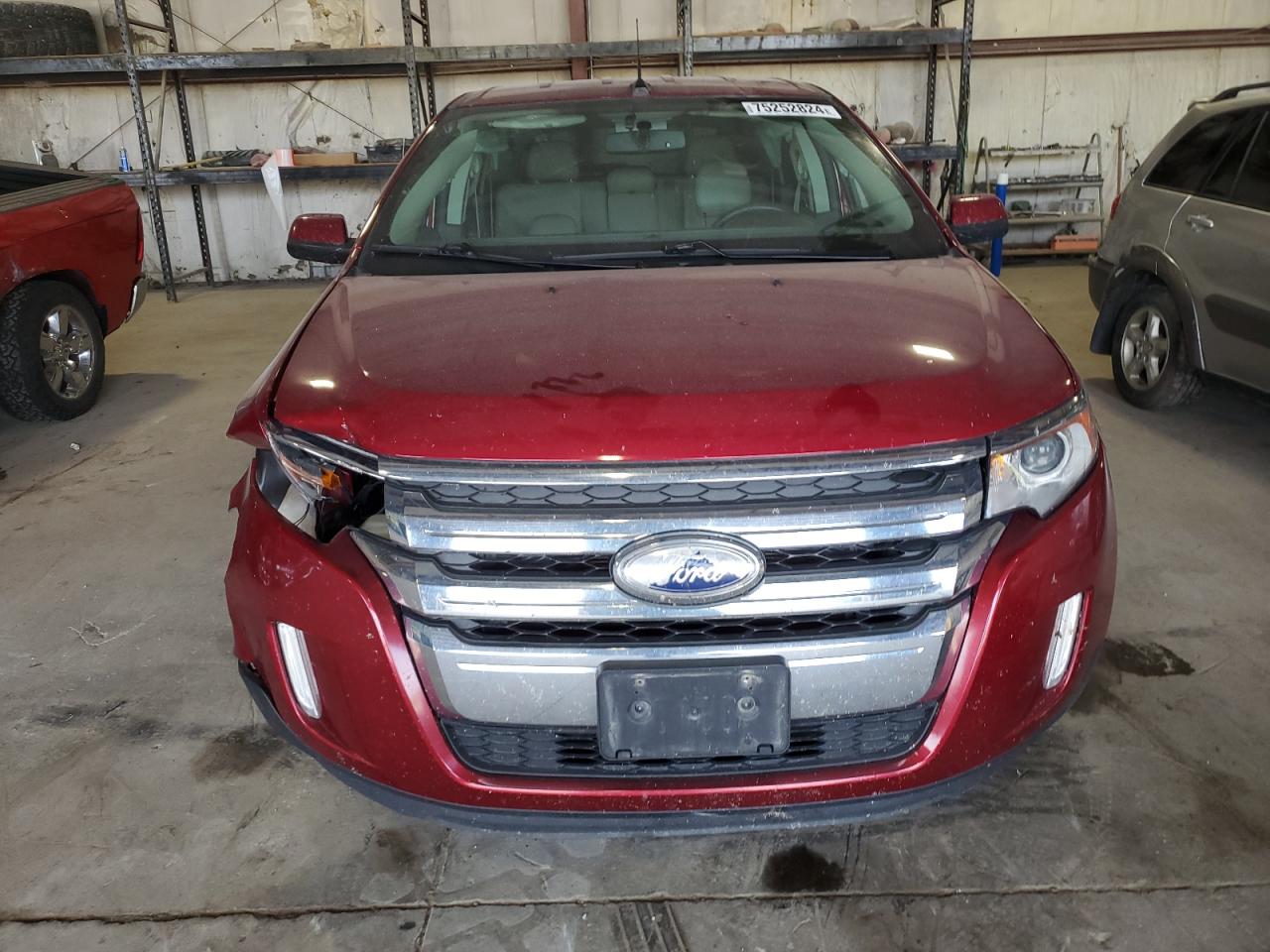 2013 Ford Edge VIN 2FMDK4JC5DBC92563 Copart auction photo, front end / side damage thumbnail 5