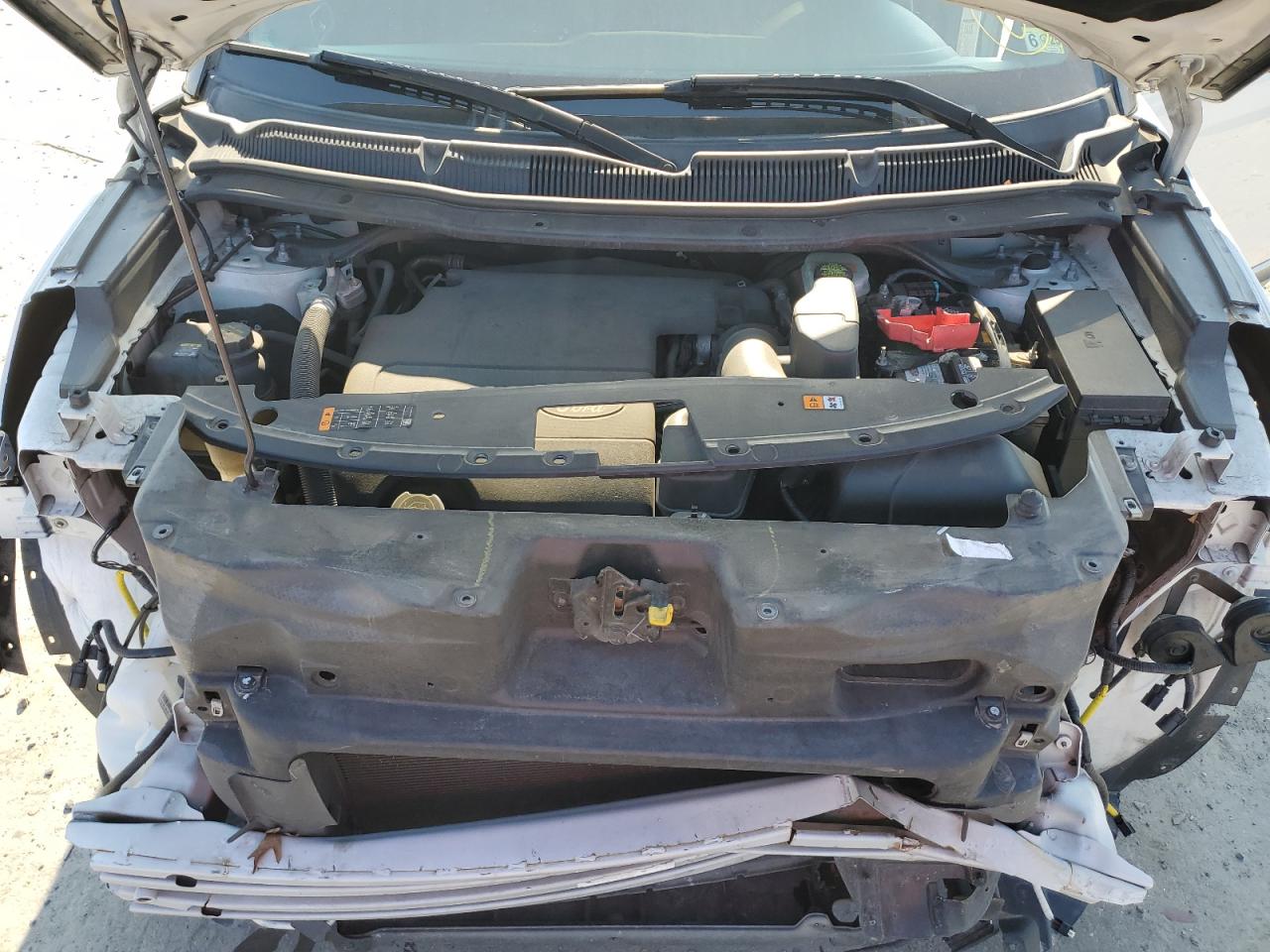2014 Ford Explorer VIN 1FM5K7F85EGB19355 Copart auction photo, front end damage thumbnail 12