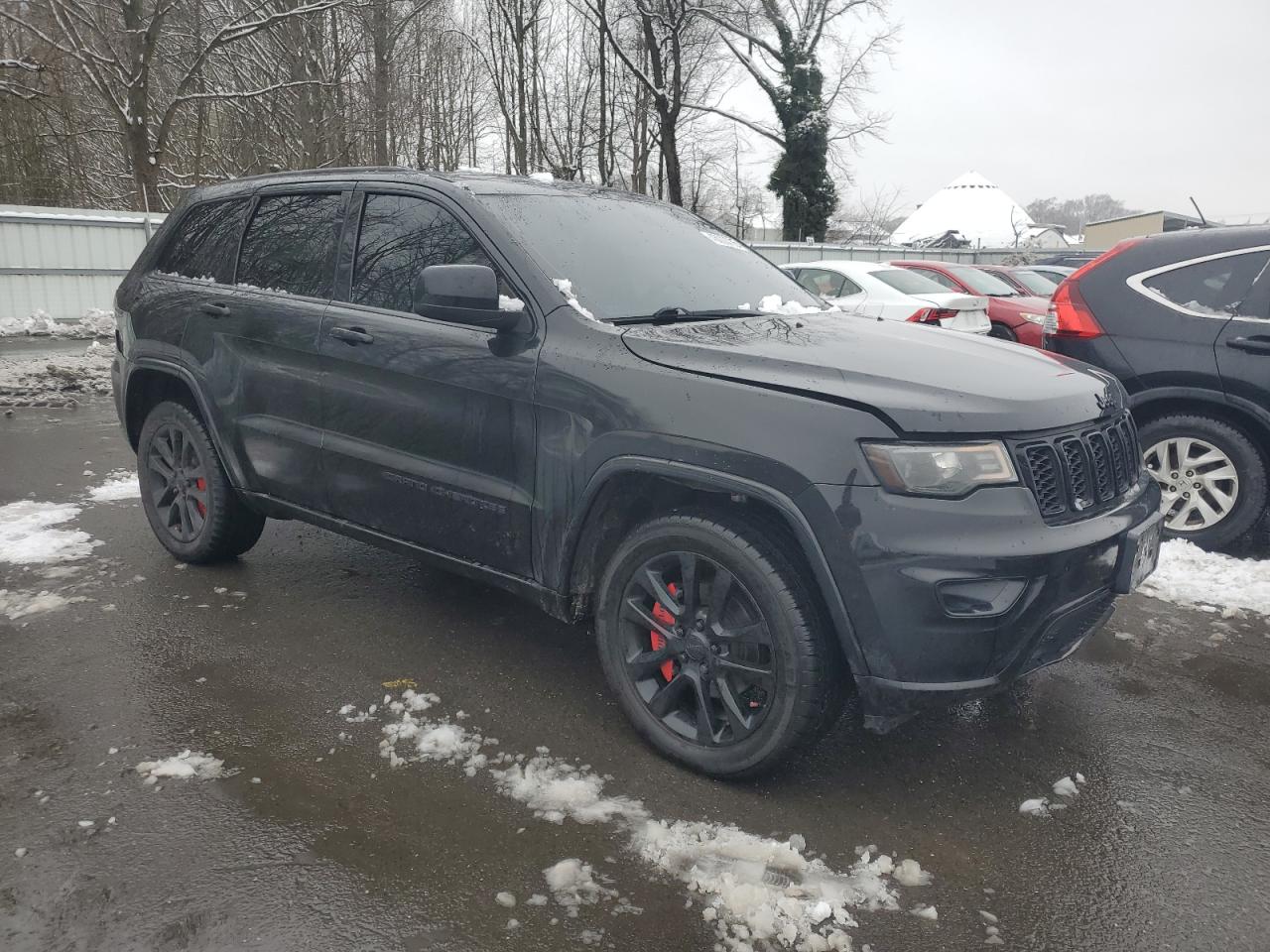 2019 Jeep Grand Cherokee VIN 1C4RJFAGXKC777726 Copart auction photo, rear end damage thumbnail 4