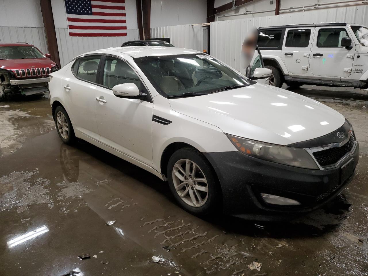2012 KIA Optima VIN KNAGM4A76C5295616 Copart auction photo, rear end damage thumbnail 4