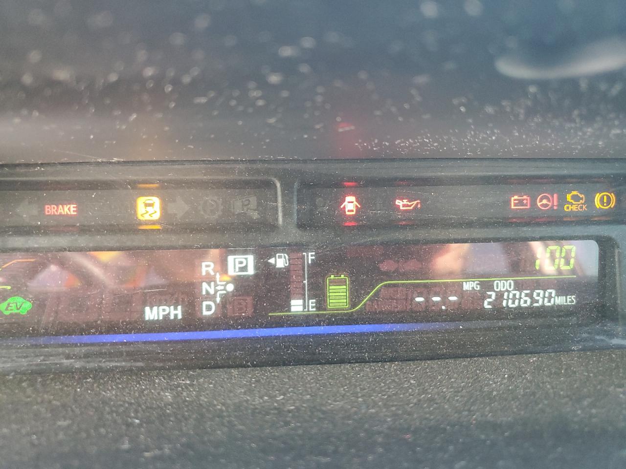 2014 Toyota Prius VIN JTDZN3EU8E3335471 Copart auction photo, mechanical damage thumbnail 9