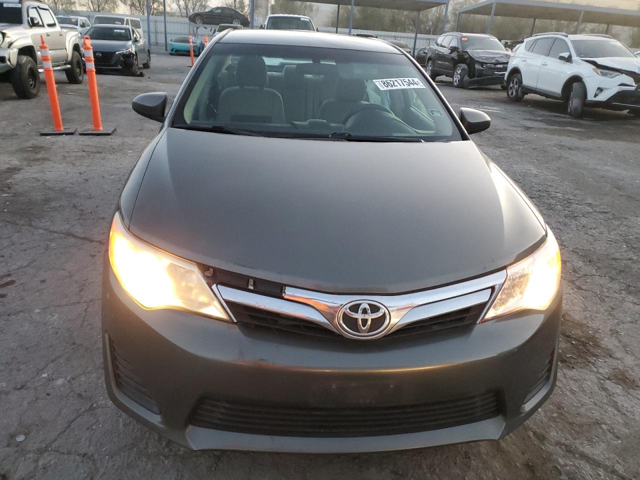 2012 Toyota Camry VIN 4T4BF1FK2CR234807 Copart auction photo, side / rear end damage thumbnail 5