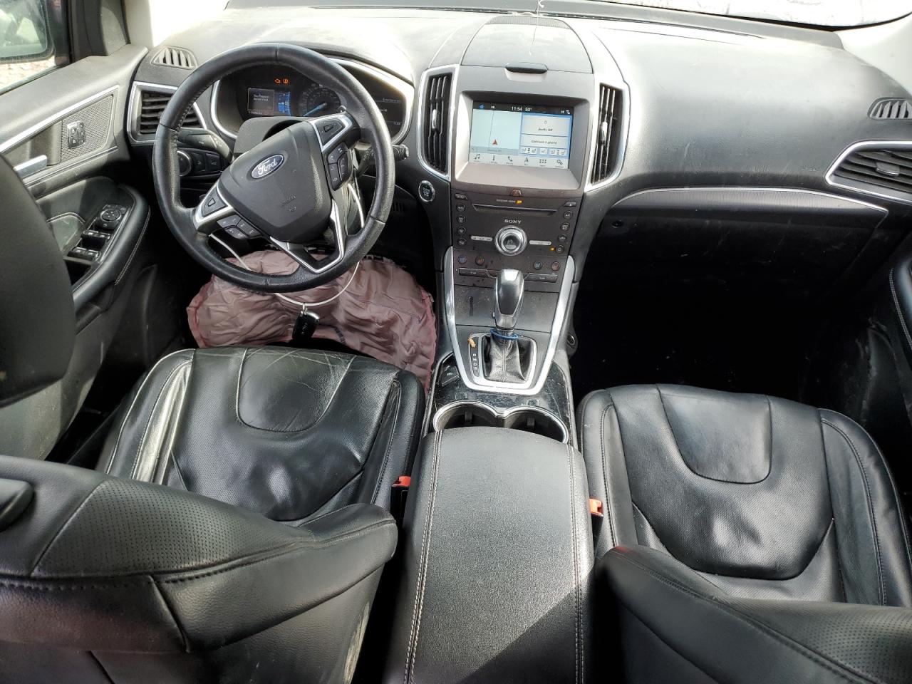 2017 Ford Edge VIN 2FMPK4K87HBC40185 Copart auction photo, front end damage thumbnail 8