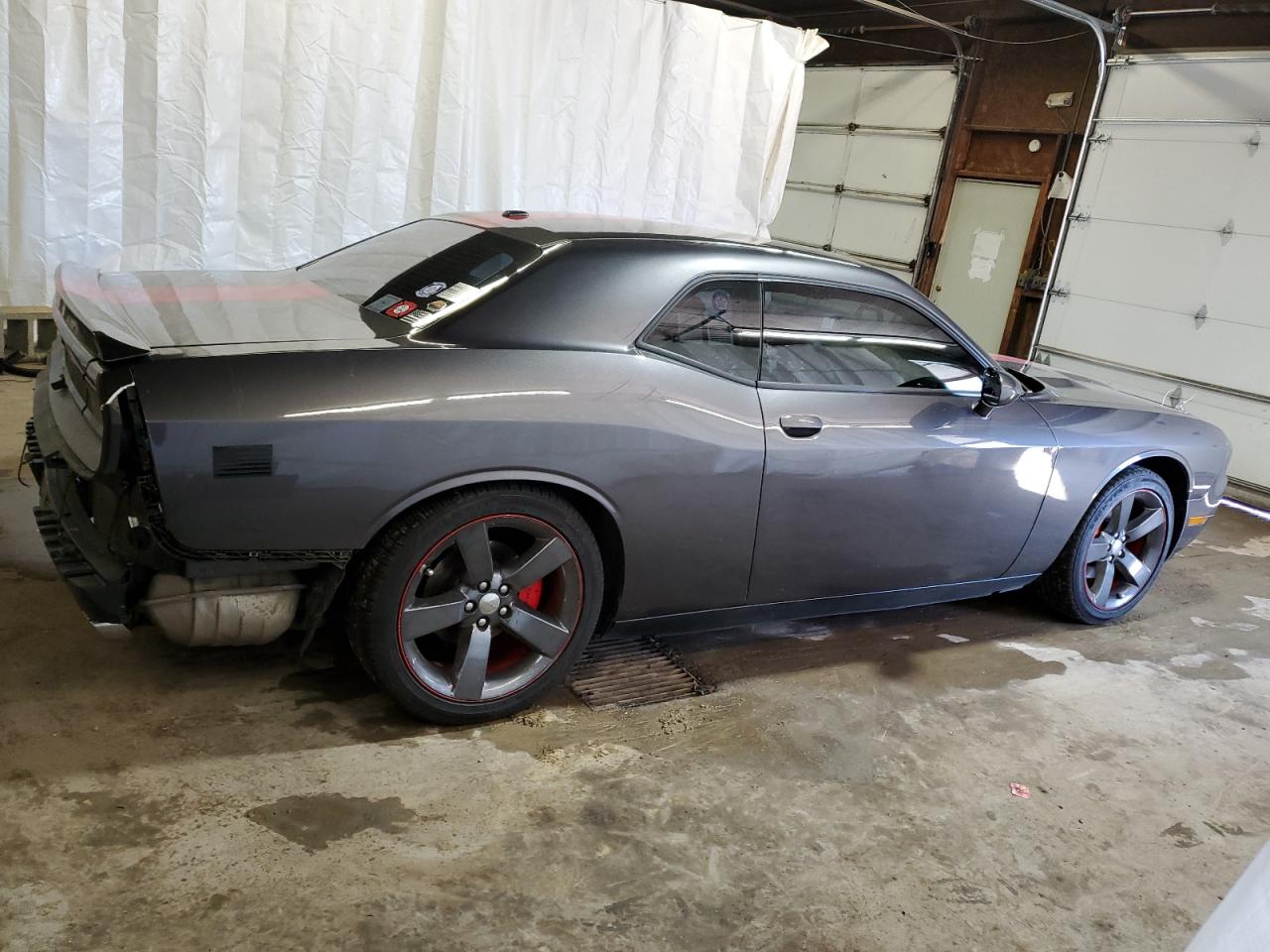 2014 Dodge Challenger VIN 2C3CDYAG4EH123545 Copart auction photo, all over damage thumbnail 3