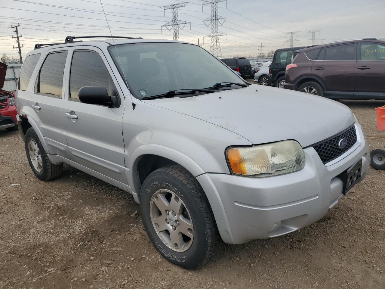 2003 Ford Escape VIN 1FMCU94113KE19584 Copart auction photo, front end damage thumbnail 4