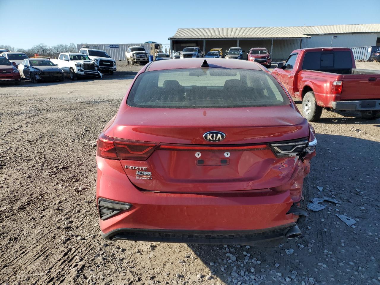 2019 KIA Forte VIN 3KPF34ADXKE063790 Copart auction photo, rear end damage thumbnail 6