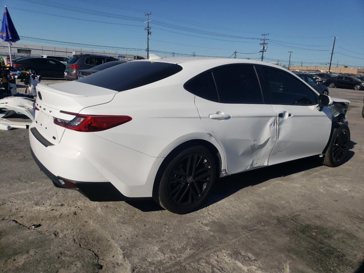 2025 Toyota Camry VIN 4T1DAACKXSU563985 Copart auction photo, front end / side damage thumbnail 3
