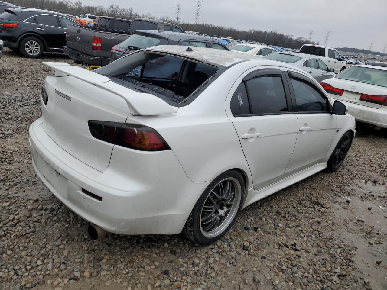 2016 Mitsubishi Lancer VIN JA32U2FU8GU002440 Copart auction photo, front end / minor dent/scratches damage thumbnail 3