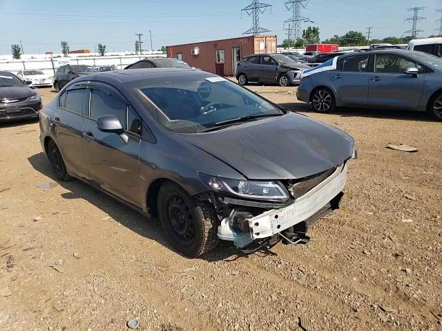 2013 Honda Civic VIN 19XFB2F83DE023797 Copart auction photo, front end damage thumbnail 10