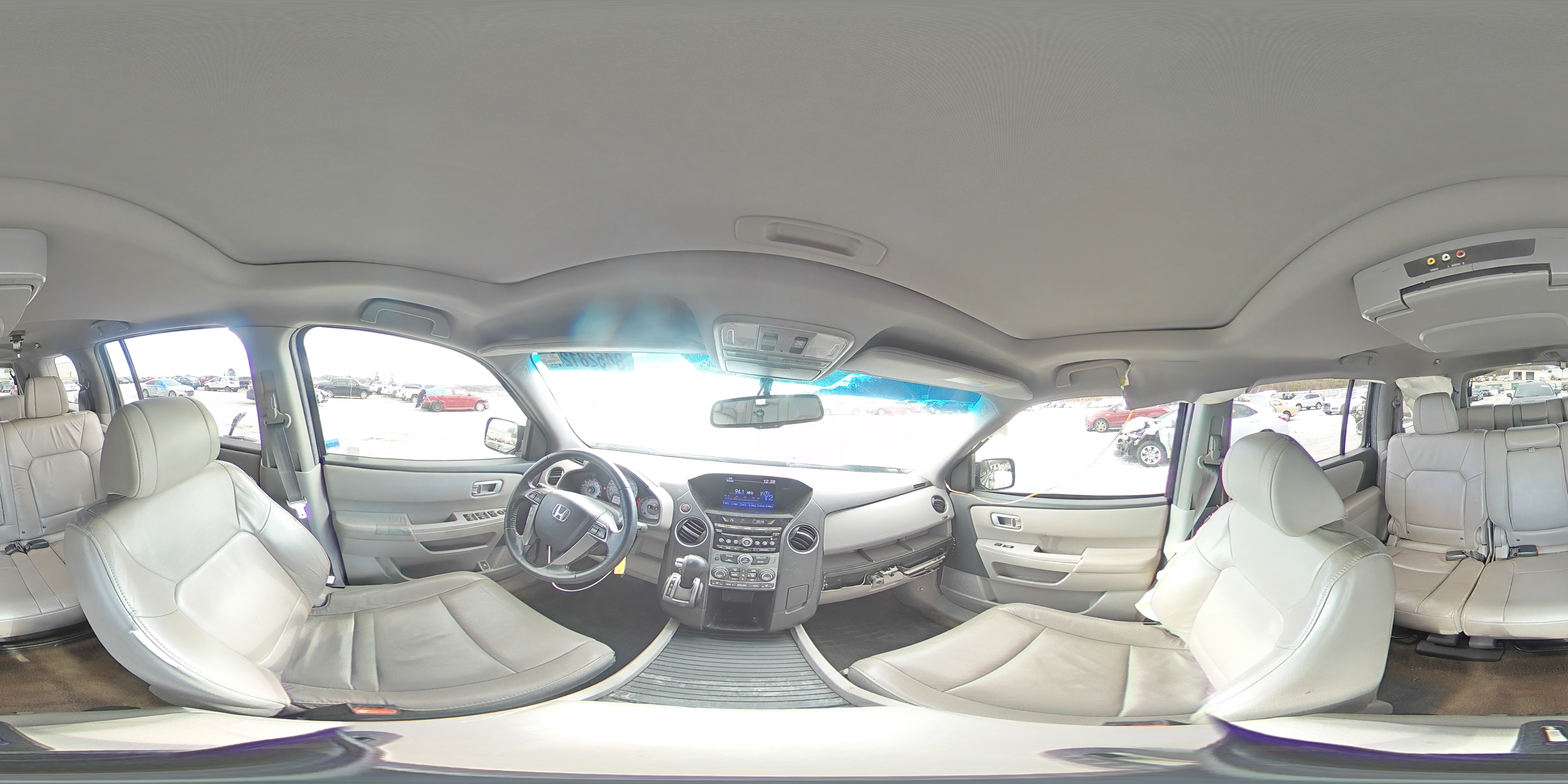 2013 Honda Pilot VIN 5FNYF3H52DB031907 Copart auction photo, all over damage thumbnail 14