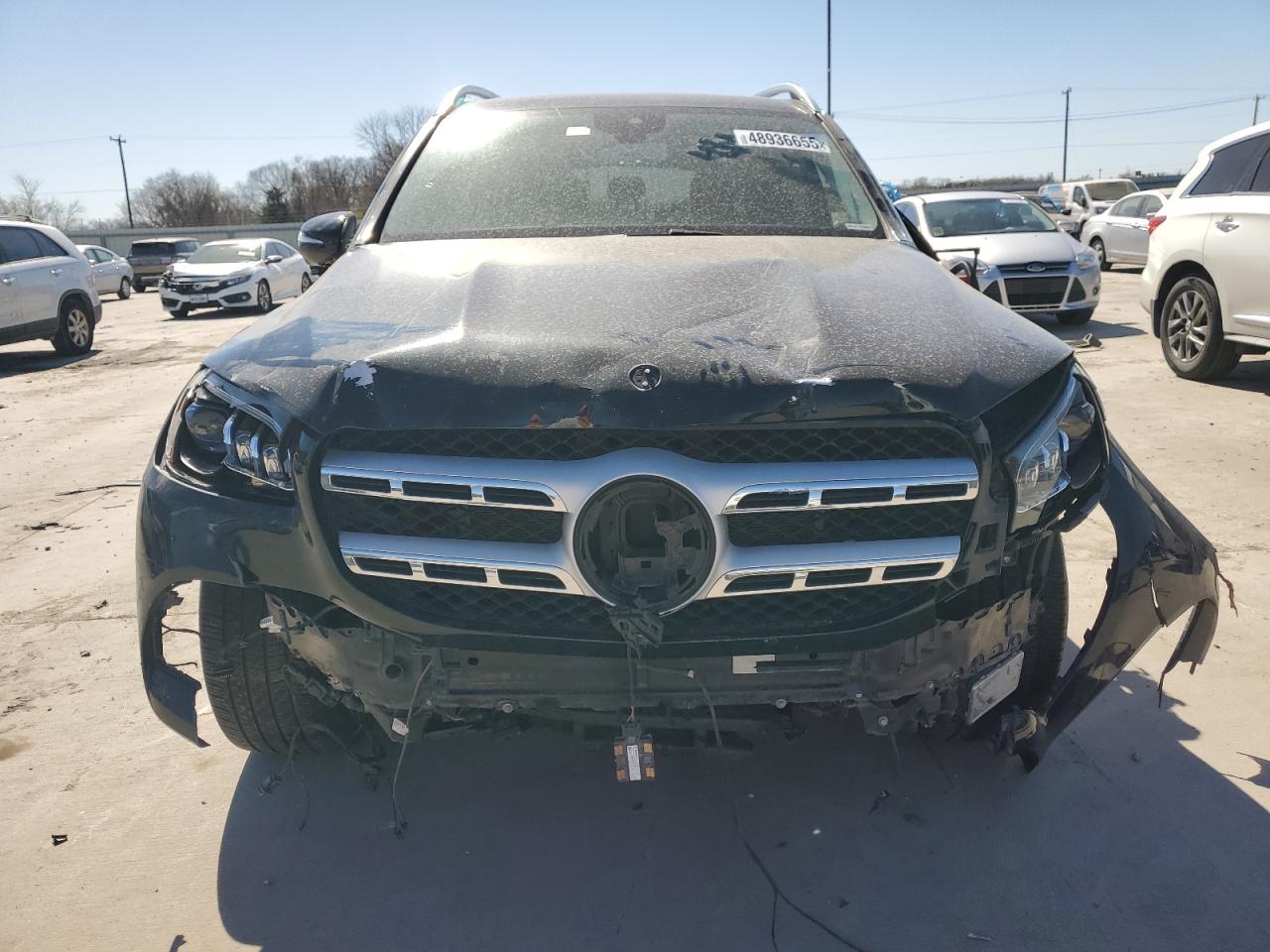 2020 Mercedes-Benz GLS-klasse VIN 4JGFF5KE4LA195660 Copart auction photo, front end / hail damage thumbnail 5