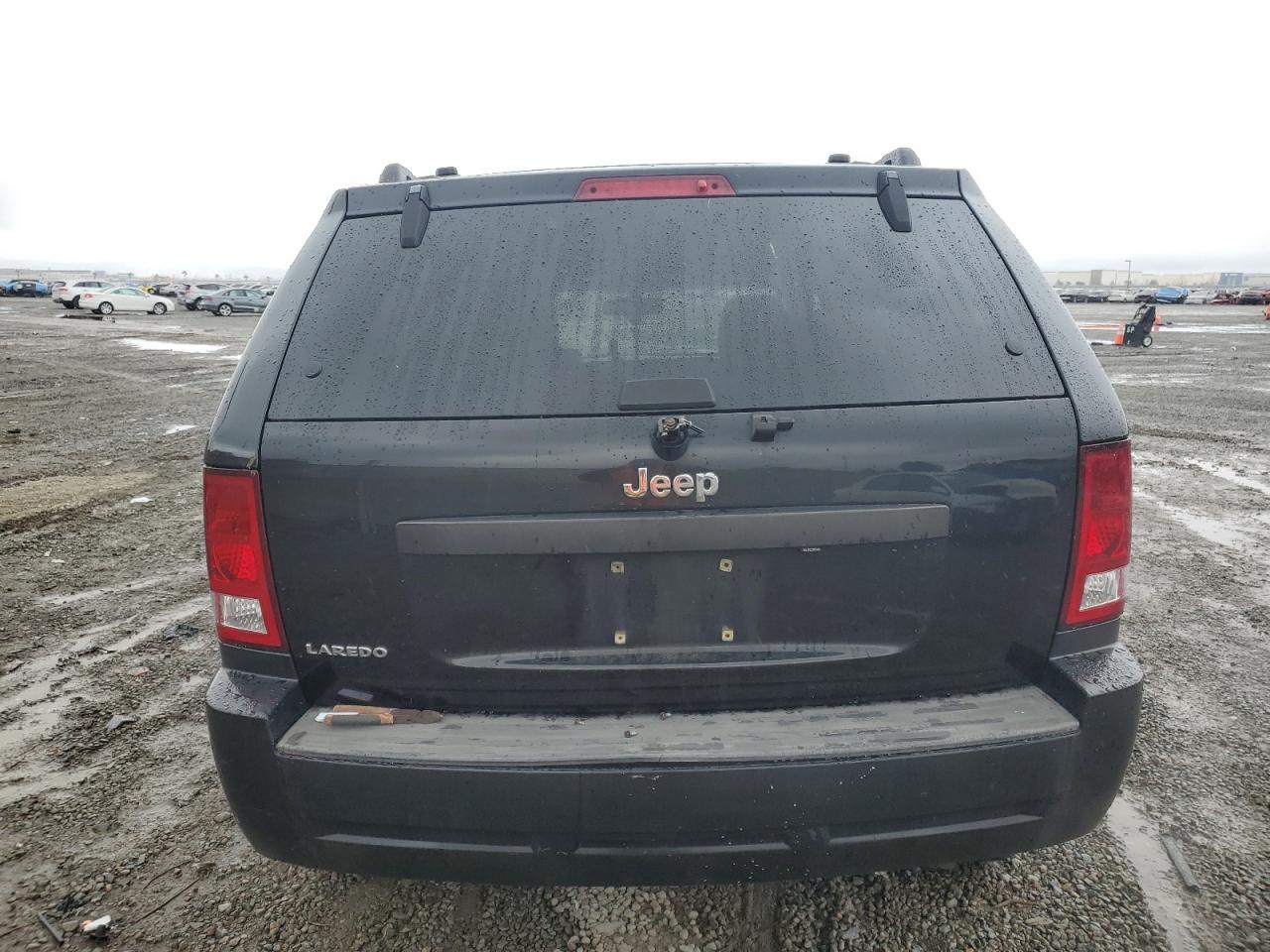 2008 Jeep Grand Cherokee VIN 1J8GS48K28C225139 Copart auction photo, front end / side damage thumbnail 6