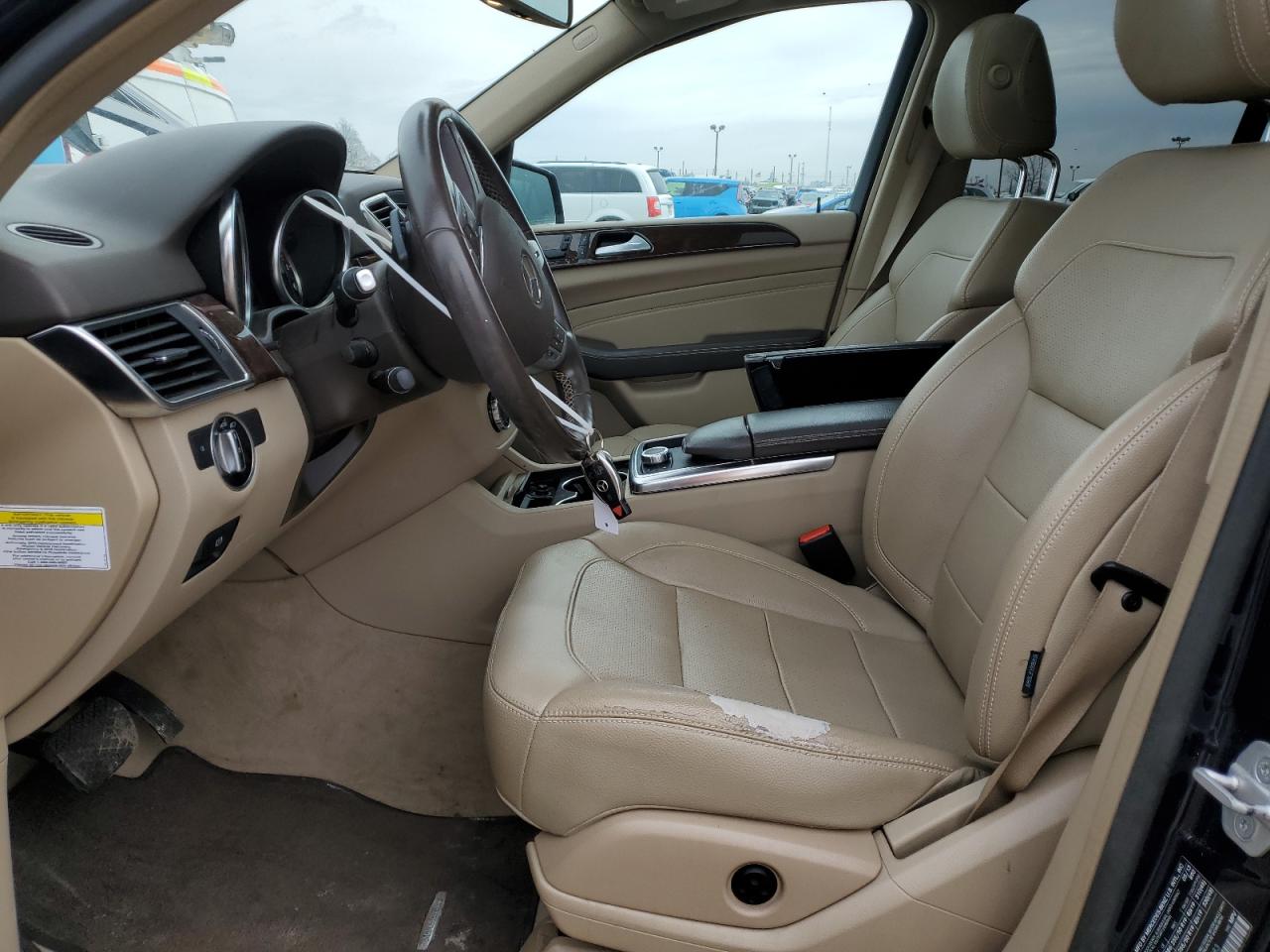 2013 Mercedes-Benz M-klasse VIN 4JGDA5HB4DA242383 Copart auction photo, front end / minor dent/scratches damage thumbnail 7