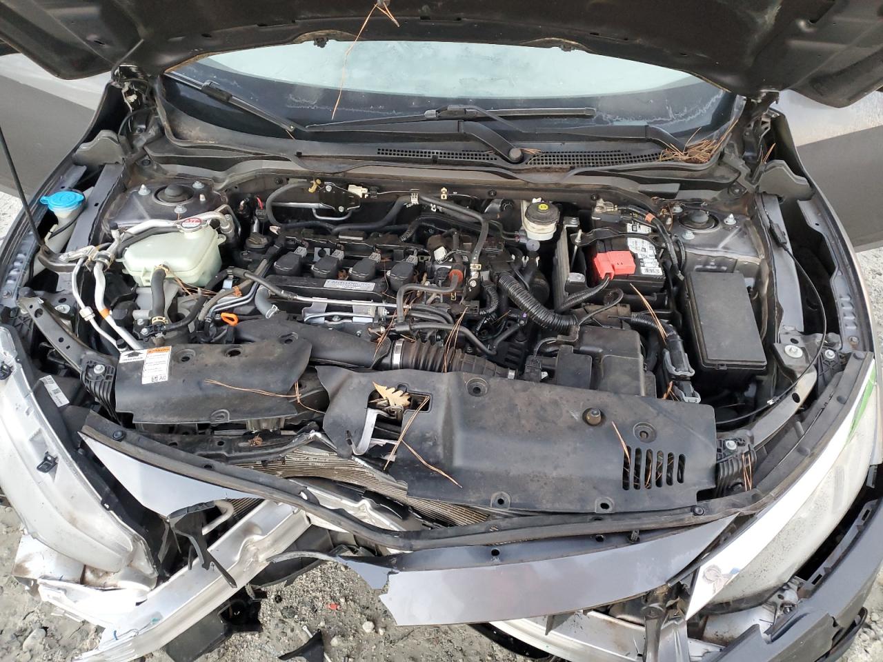 2017 Honda Civic VIN 19XFC1F74HE030584 Copart auction photo, front end damage thumbnail 12