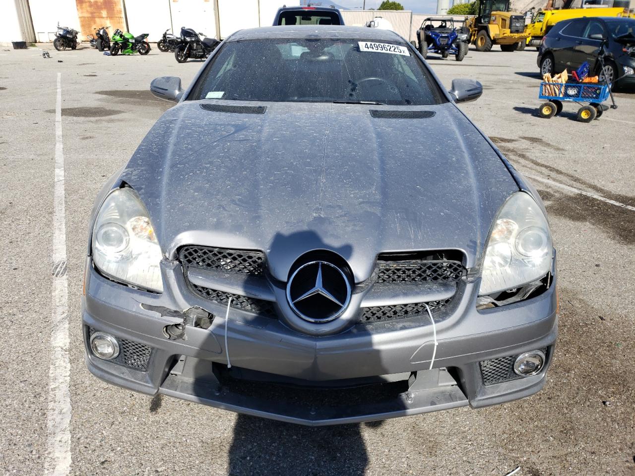 2009 Mercedes-Benz SLK-klasse VIN WDBWK58F59F191465 Copart auction photo, front end damage thumbnail 5