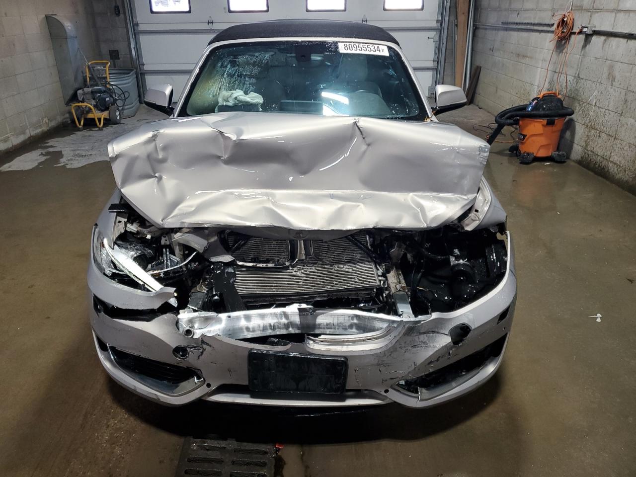 2016 BMW 2er VIN WBA1L9C58GV325027 Copart auction photo, front end / undercarriage damage thumbnail 5