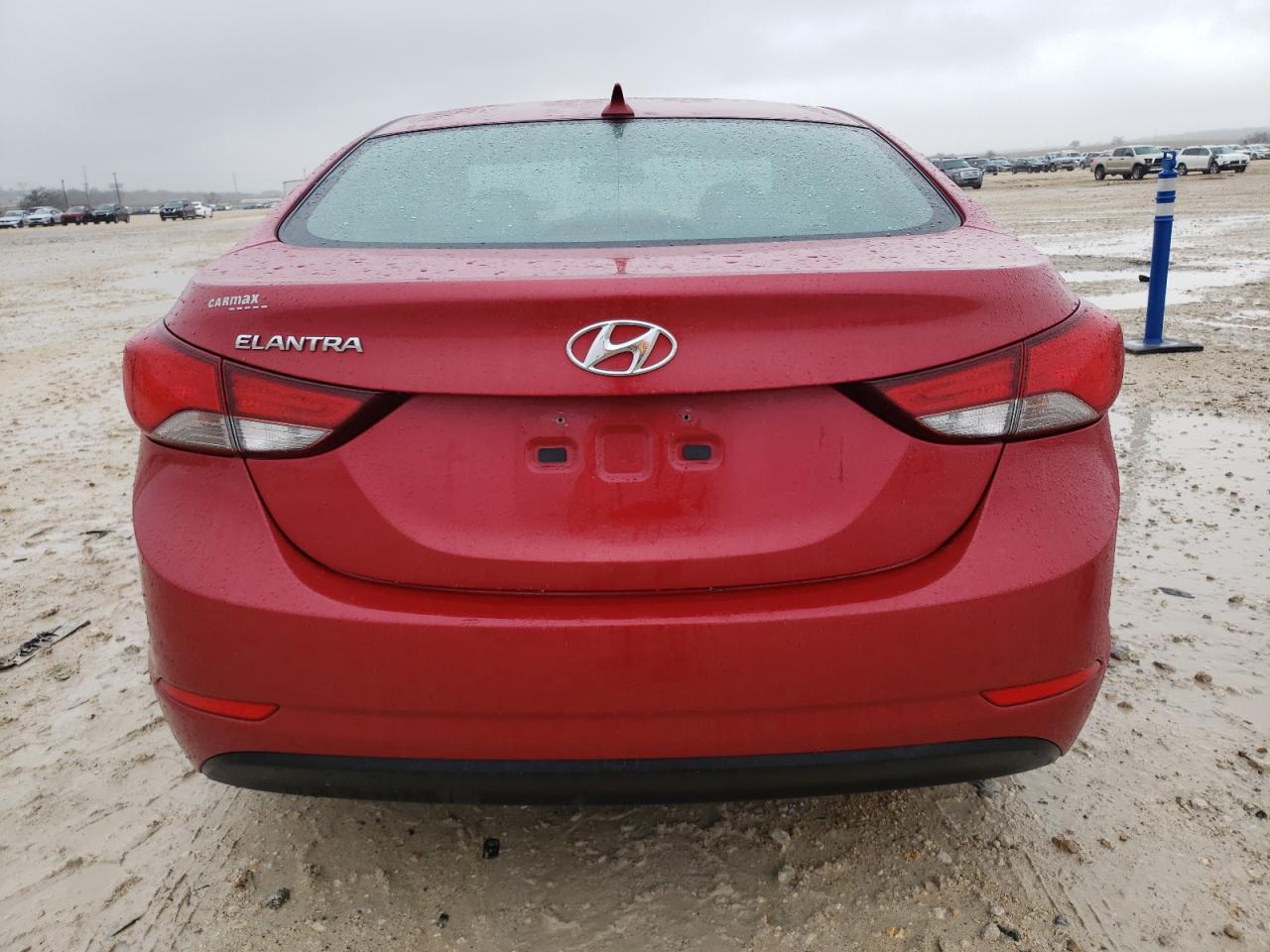 2015 Hyundai Elantra VIN KMHDH4AE1FU257659 Copart auction photo, front end damage thumbnail 6