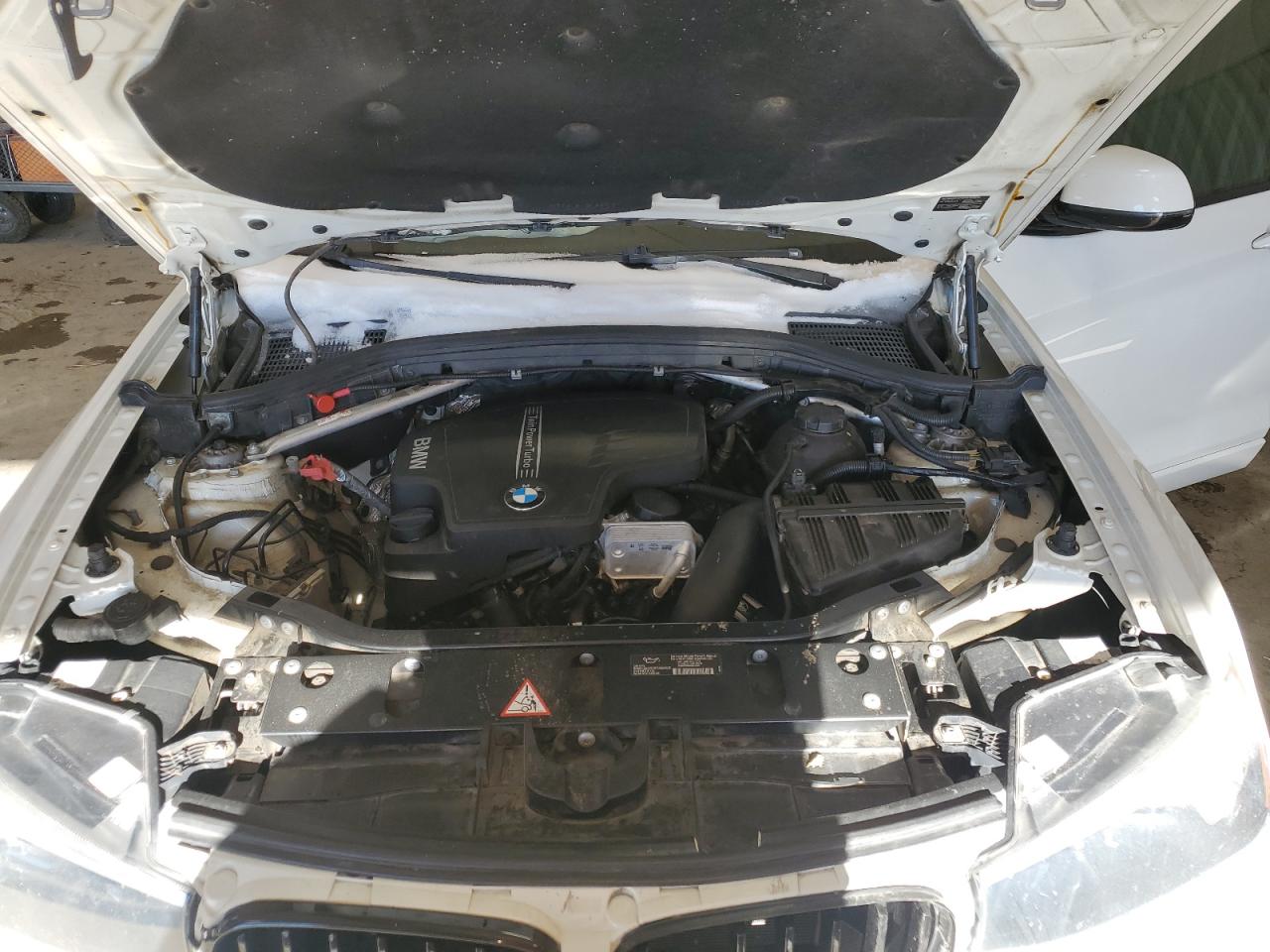 2015 BMW X3 VIN 5UXWX9C5XF0D55222 Copart auction photo, undercarriage / mechanical damage thumbnail 14