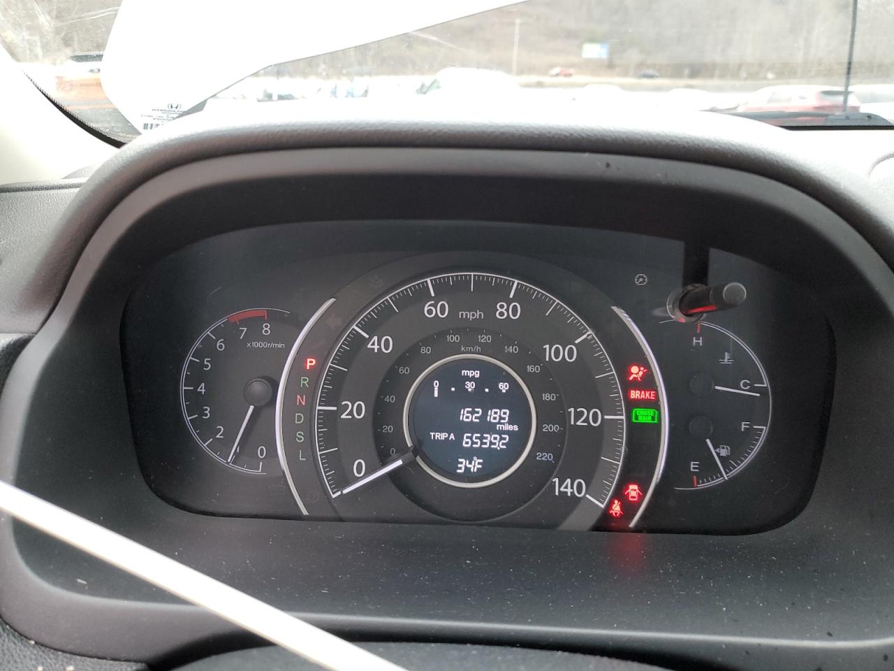 2016 Honda CR-V VIN 2HKRM3H42GH546316 Copart auction photo, all over damage thumbnail 9