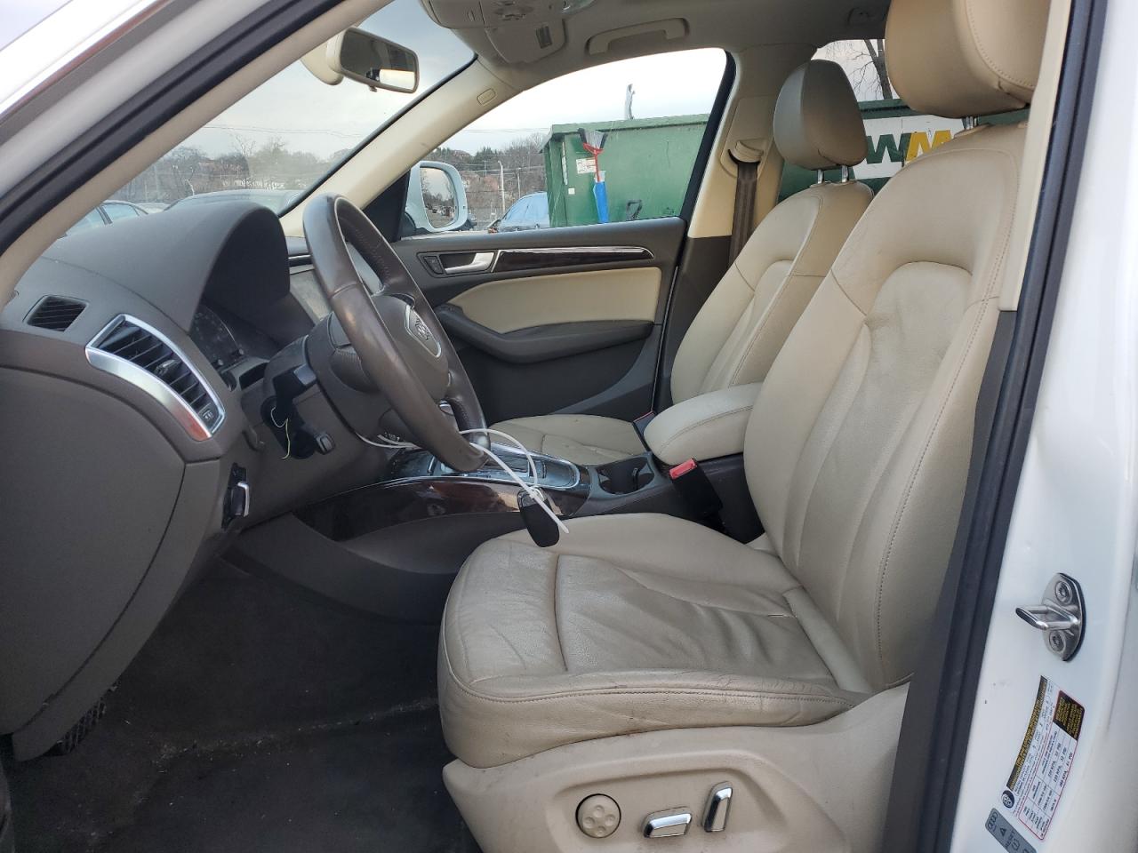 2014 Audi Q5 VIN WA1CFAFP9EA085910 Copart auction photo, front end damage thumbnail 7