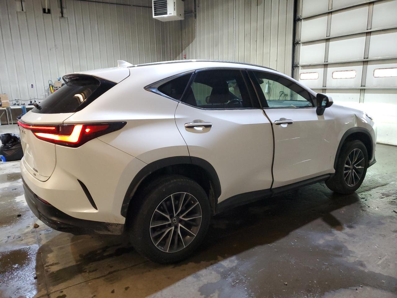 2022 Lexus NX VIN JTJADCEZ4N2000125 Copart auction photo, all over damage thumbnail 3