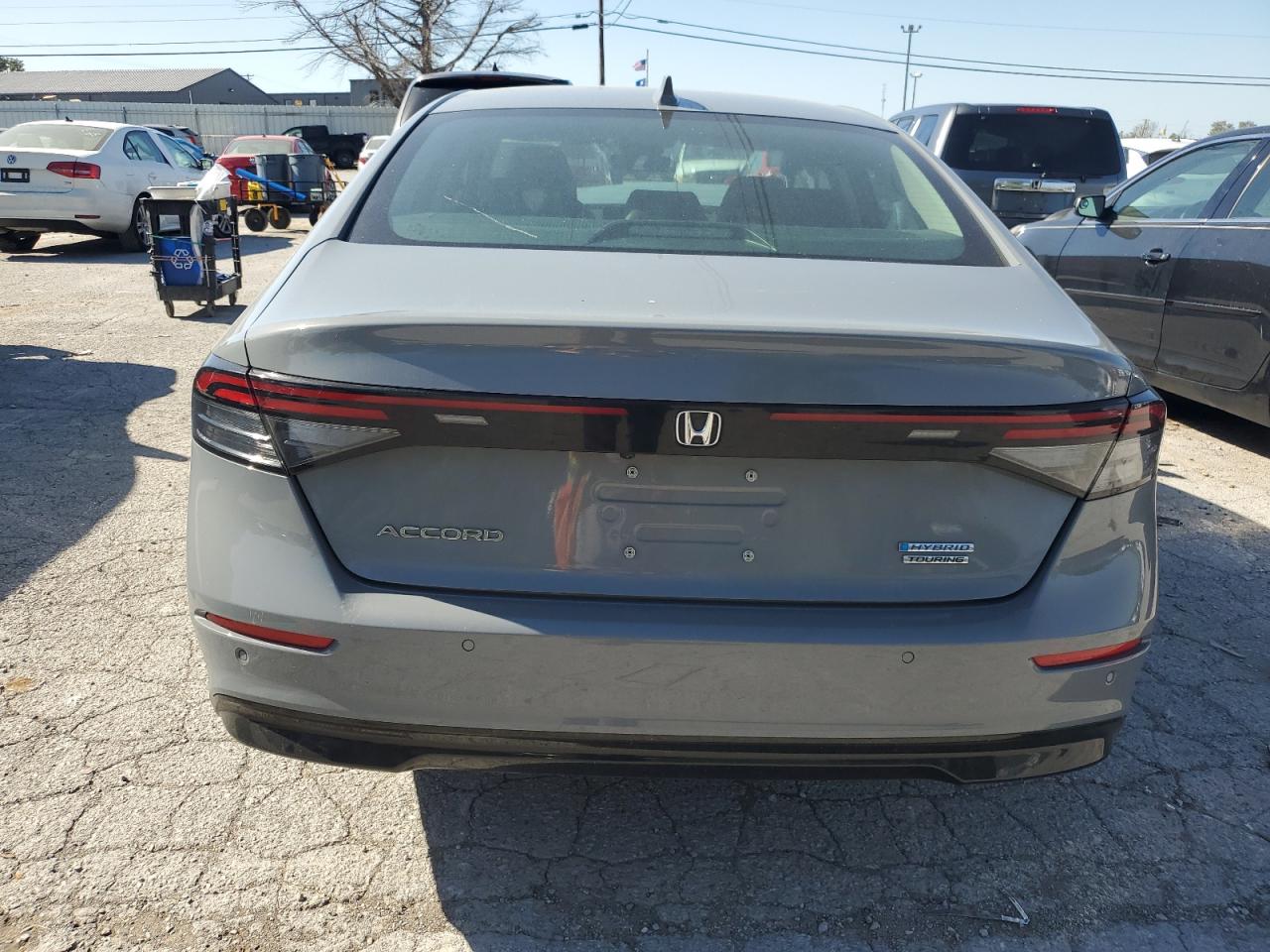 2023 Honda Accord VIN 1HGCY2F88PA017861 Copart auction photo, front end / side damage thumbnail 6