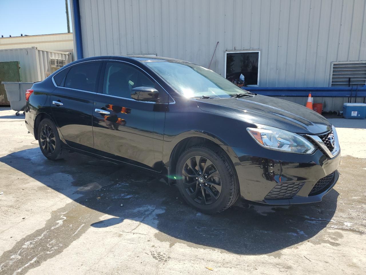 2018 Nissan Sentra VIN 3N1AB7APXJY332122 Copart auction photo, rear end damage thumbnail 4