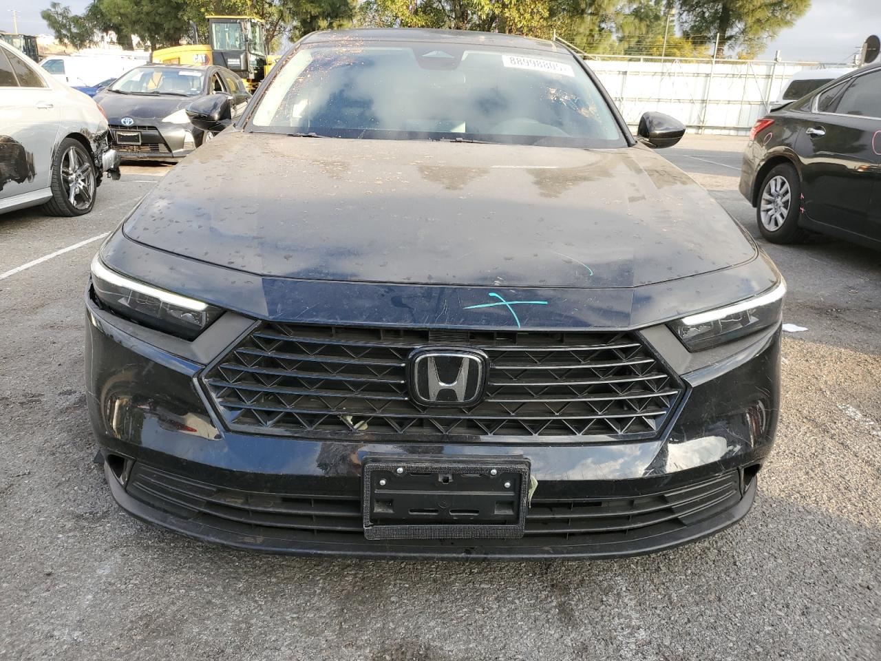 2024 Honda Accord VIN 1HGCY1F32RA022667 Copart auction photo, vandalism / side damage thumbnail 5