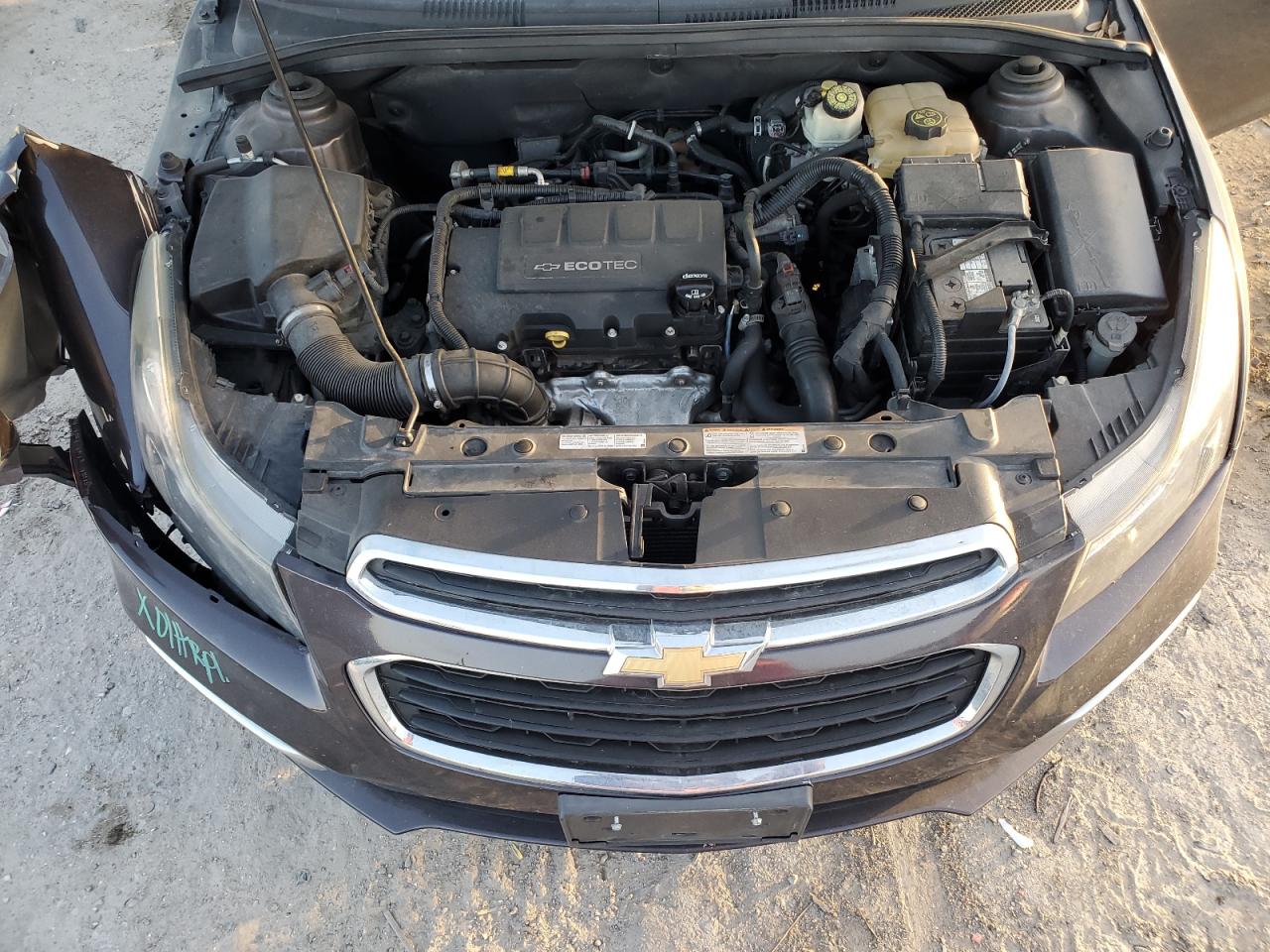 2015 Chevrolet Cruze VIN 1G1PC5SB4F7277180 Copart auction photo, side / minor dent/scratches damage thumbnail 11