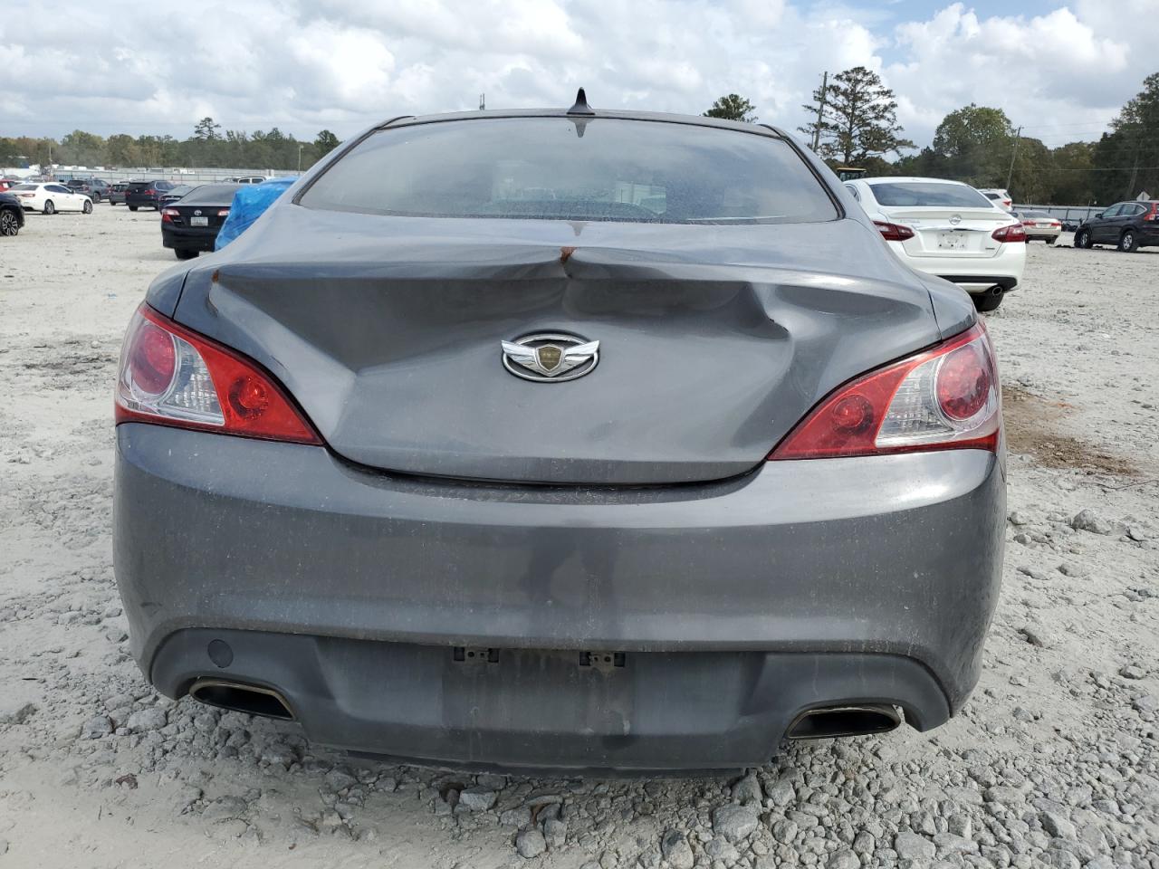 2011 Hyundai Genesis VIN KMHHT6KD4BU064689 Copart auction photo, front end damage thumbnail 6