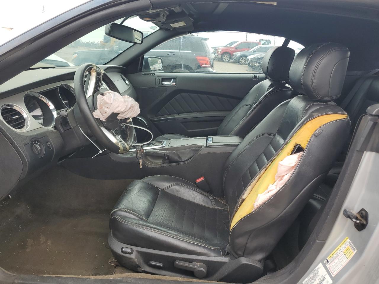 2014 Ford Mustang VIN 1ZVBP8EM8E5213543 Copart auction photo, front end / mechanical damage thumbnail 7
