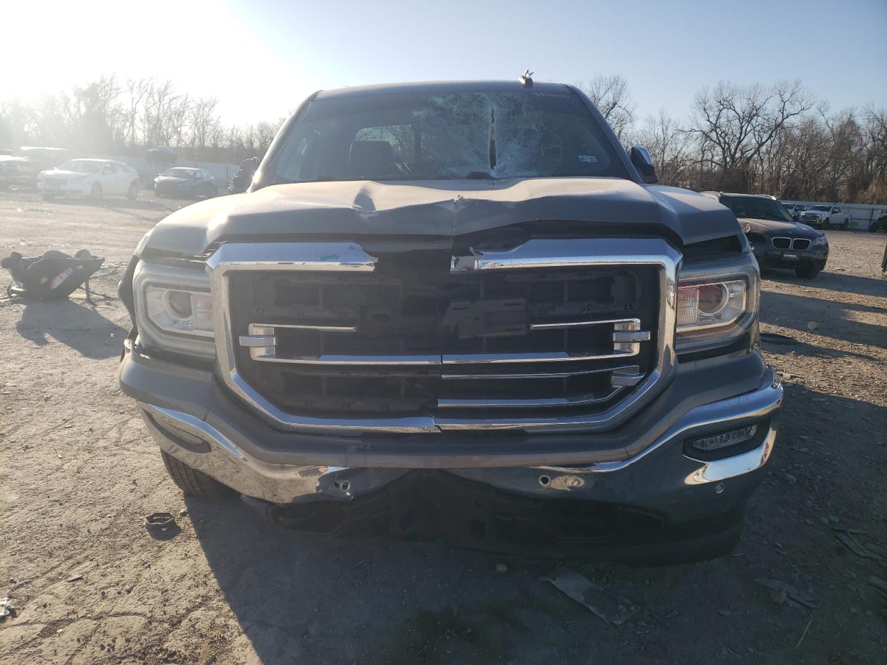 2017 GMC Sierra VIN 3GTU2NEC9HG326351 Copart auction photo, front end damage thumbnail 5