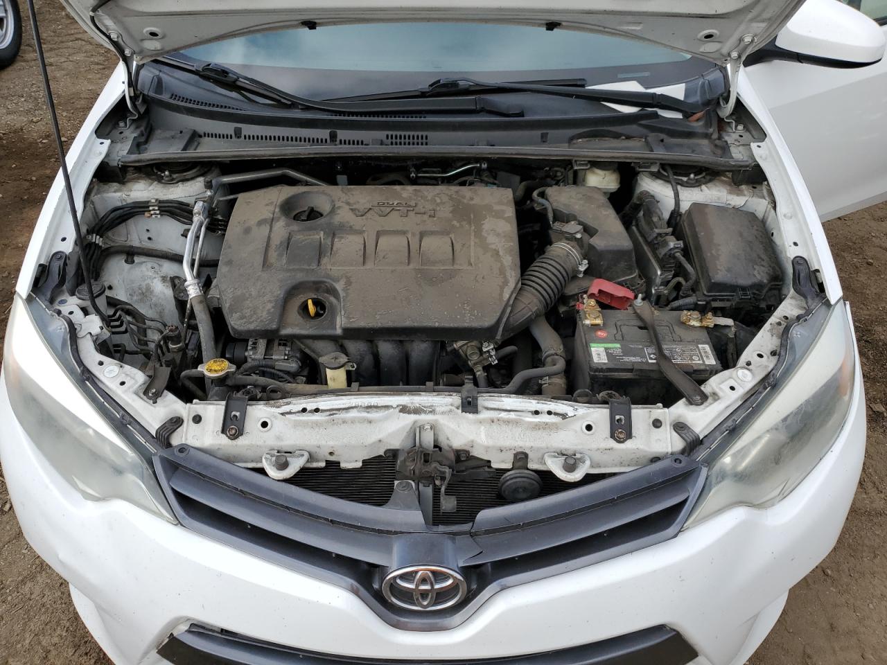 2016 Toyota Corolla VIN 5YFBURHE9GP553523 Copart auction photo, side / undercarriage damage thumbnail 11