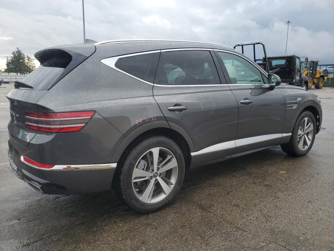 2023 Genesis Gv80 VIN KMUHBDSBXPU147476 Copart auction photo, front end damage thumbnail 3