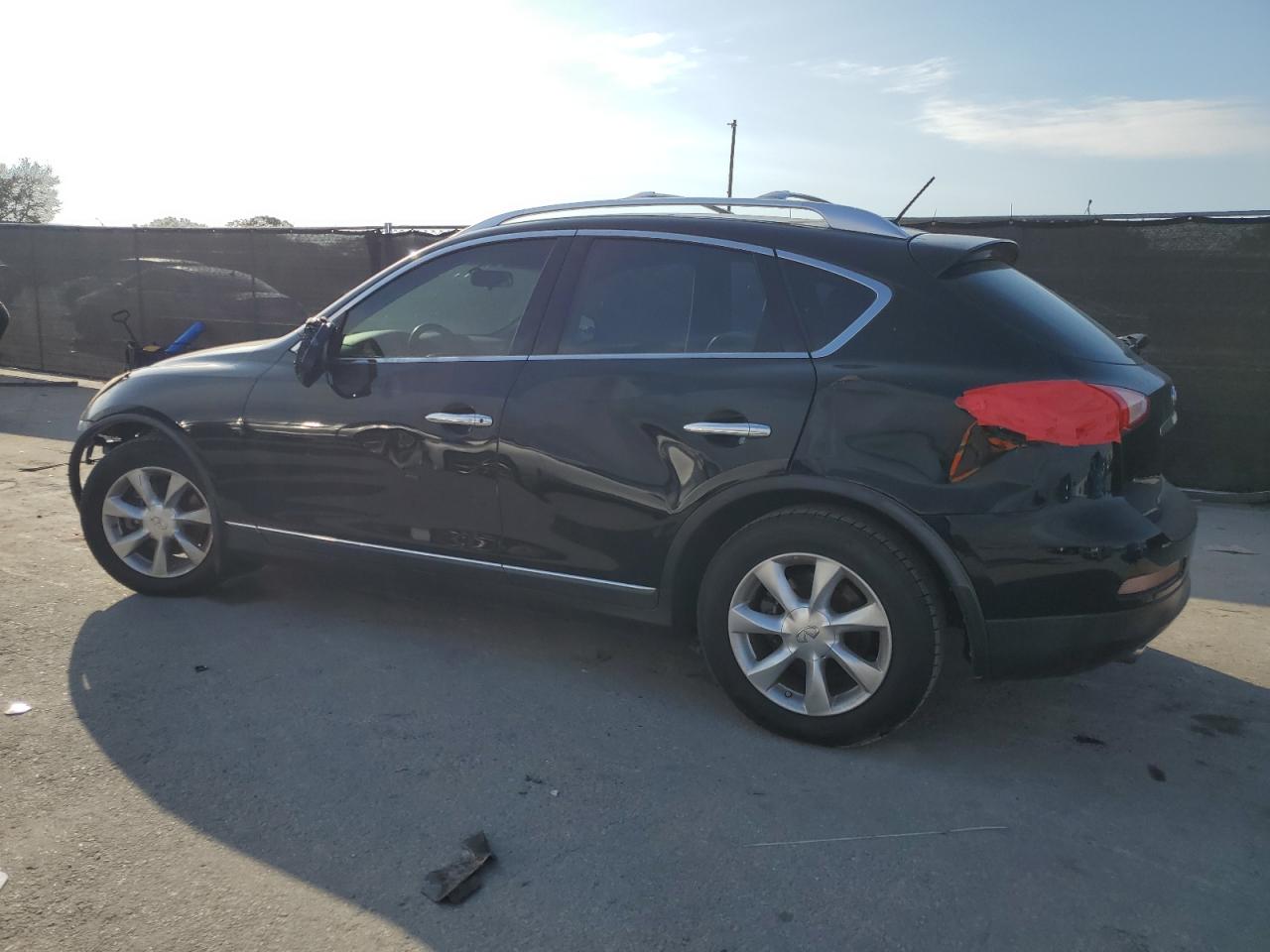 2009 Infiniti EX VIN JNKAJ09E39M900671 Copart auction photo, front end / minor dent/scratches damage thumbnail 2