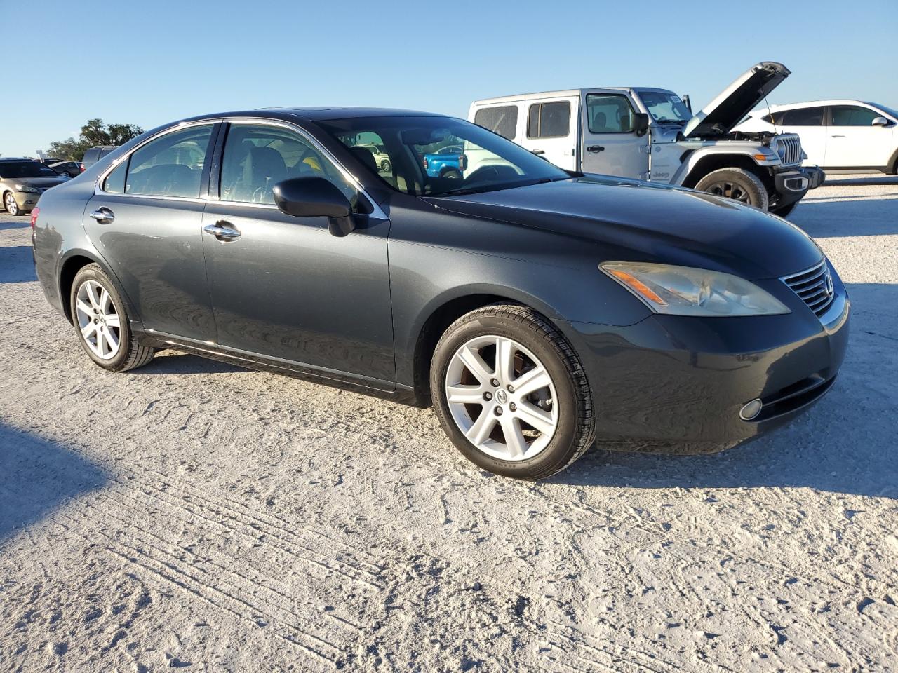 2007 Lexus ES VIN JTHBJ46G172110019 Copart auction photo, water/flood damage thumbnail 4