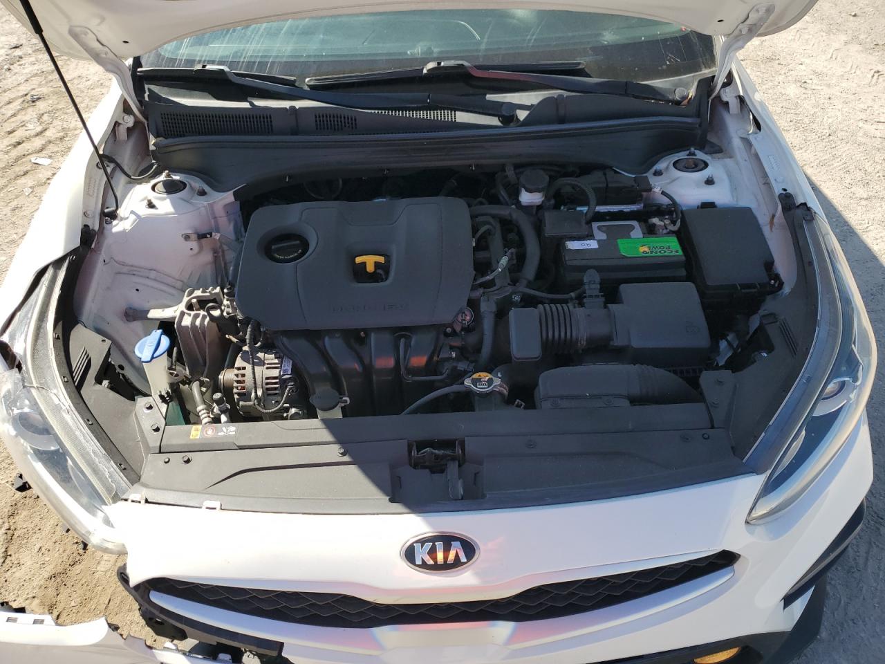 2020 KIA Forte VIN 3KPF24AD9LE160080 Copart auction photo, front end / side damage thumbnail 13